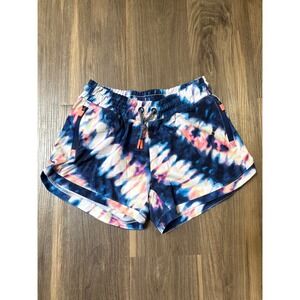 Athleta Girl Tie-Dye Athletic All Play 3" Shorts Youth Large Activewear Beach